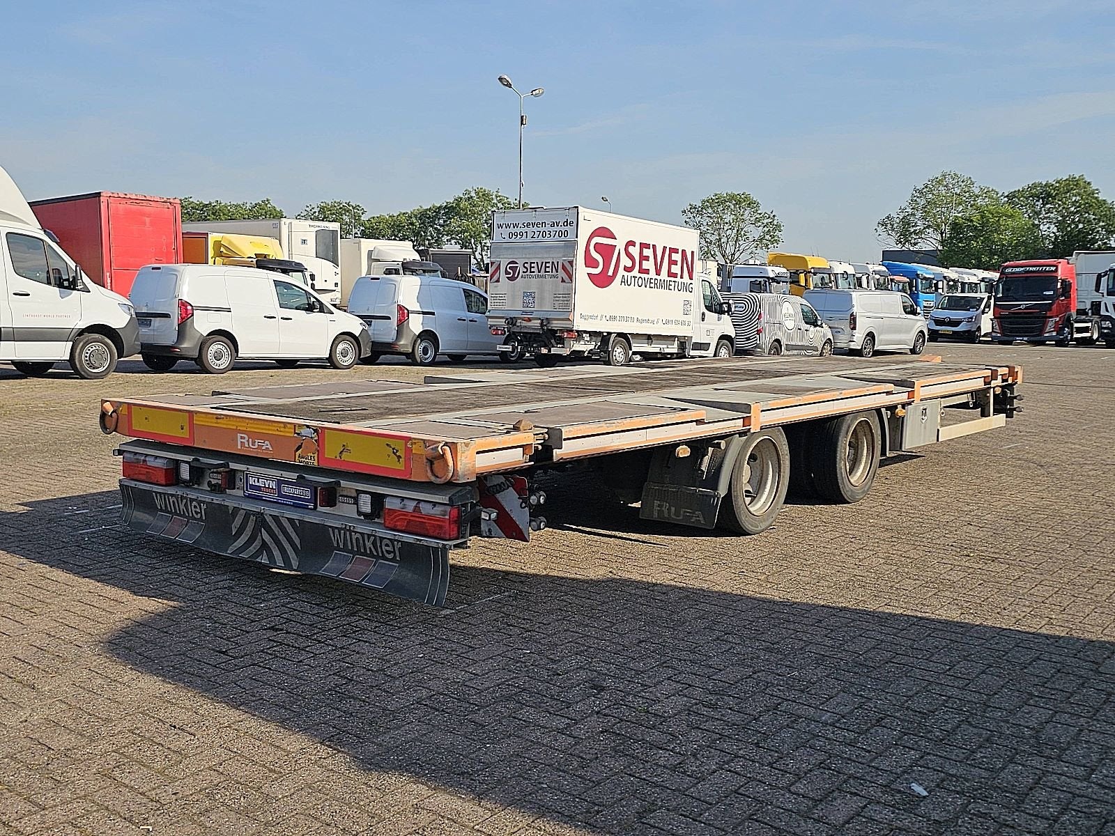 RUFA ZHP 13-22, Auto's, Overige kleuren, Aanhangers en Opleggers, Te koop, ABS