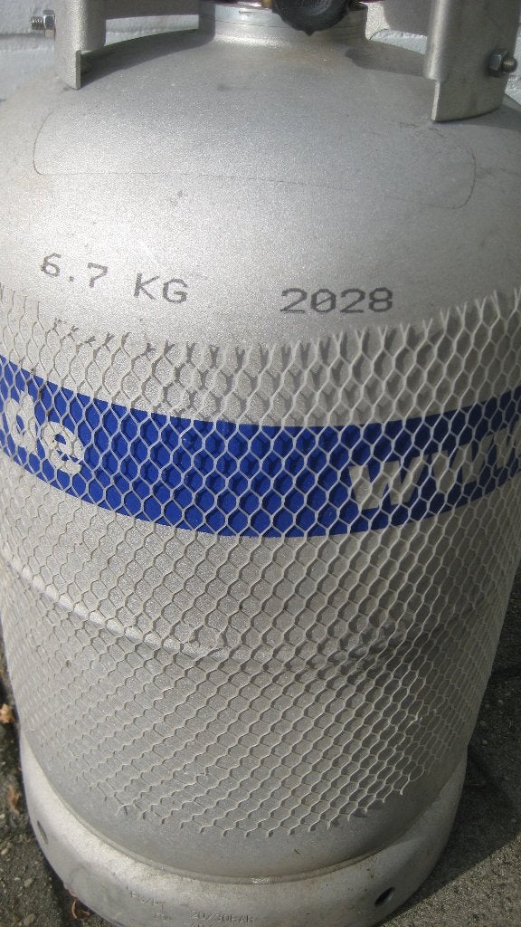 LPG fles, Ophalen, Zo goed als nieuw