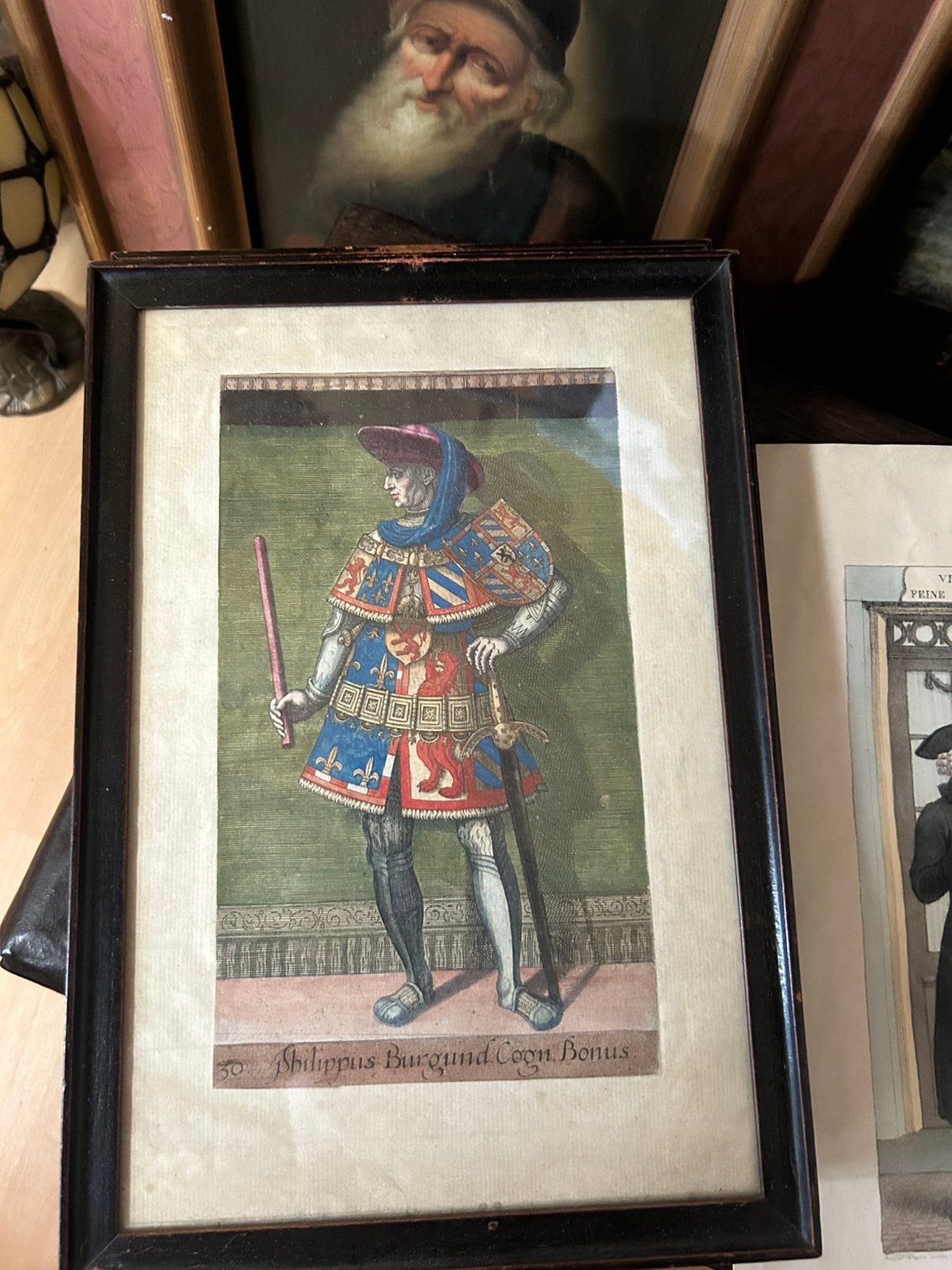 16e eeuwse handgekleurde houtsnedes, Ophalen of Verzenden