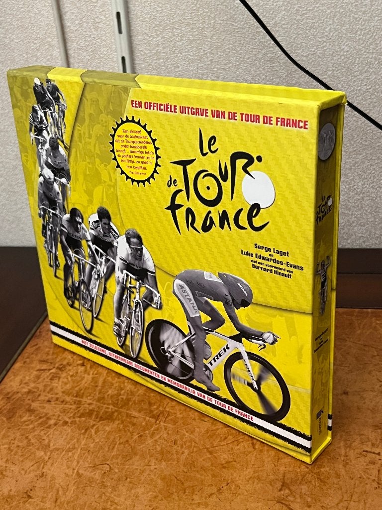 Uniek Tour de France Boek in cassettebox, Ophalen of Verzenden, Zo goed als nieuw, Diverse auteurs, Lopen en Fietsen