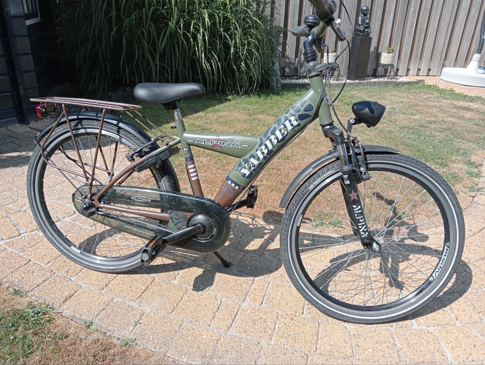 Alpina Yabber jongens fiets, Ophalen, Gebruikt, 24 inch, Versnellingen