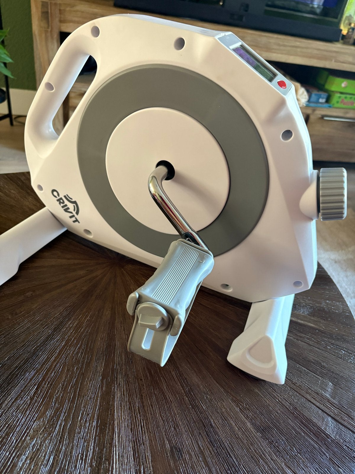 Crivit Mini Hometrainer - Compact en Efficiënt, Ophalen, Armen, Zo goed als nieuw, Metaal