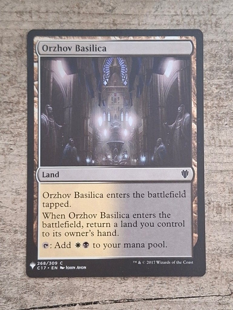 Orzhov Basilica - Magic the Gathering, Verzenden, Gebruikt, Losse kaart