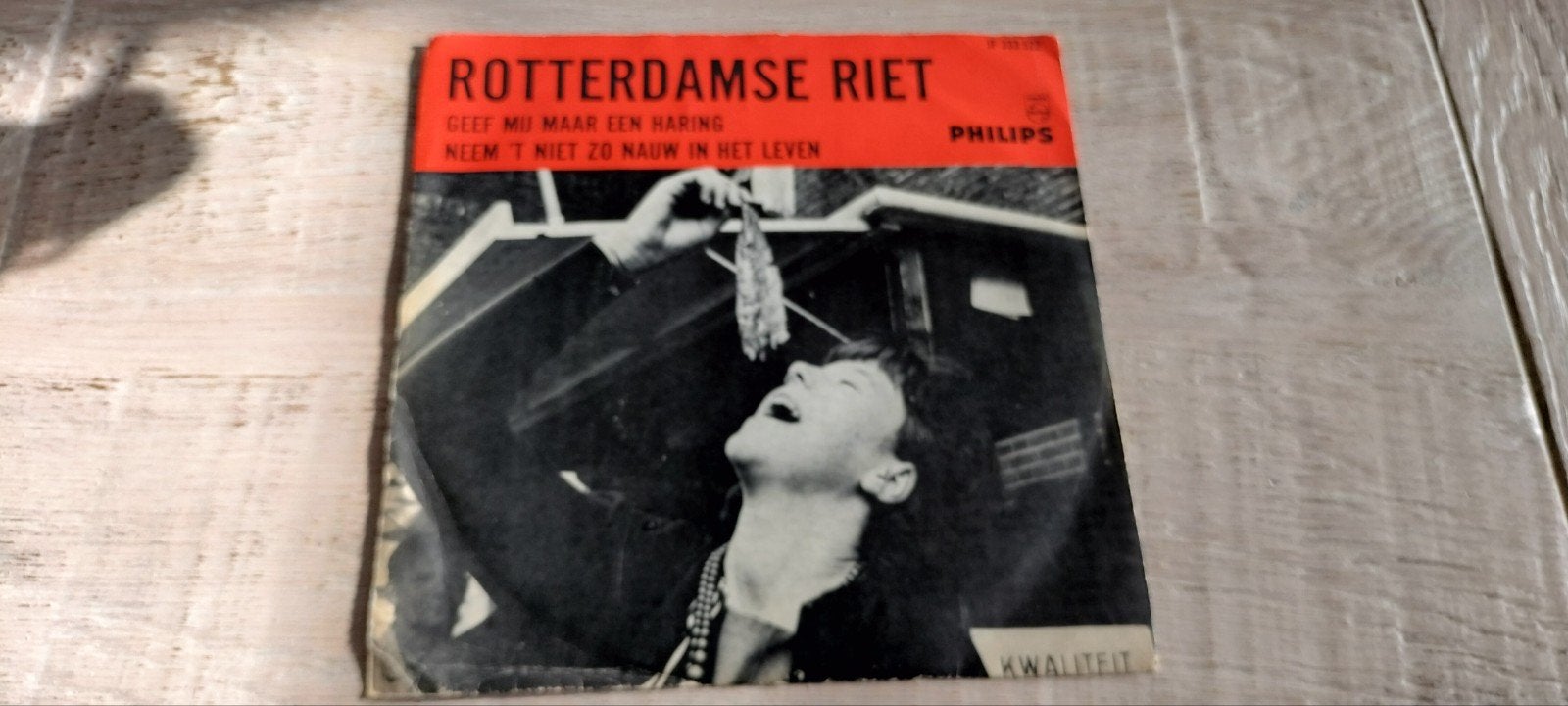 Te koop singeltje van Rotterdamse riet, Ophalen of Verzenden, Zo goed als nieuw, Overige formaten, Levenslied of Smartlap