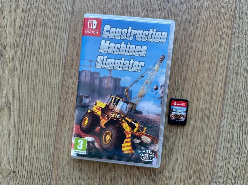 Construction Machines Simulator Nintendo Switch Nette Staat!, 1 speler, Ophalen of Verzenden, Zo goed als nieuw, Vanaf 3 jaar