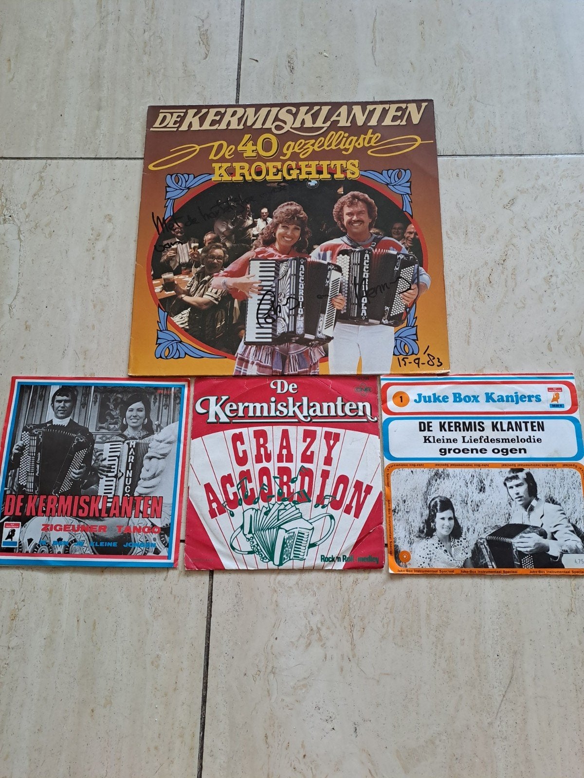 De Kermisklanten - Diverse Albums en Singles, Ophalen of Verzenden, Gebruikt, Schlager, Verzamelalbum
