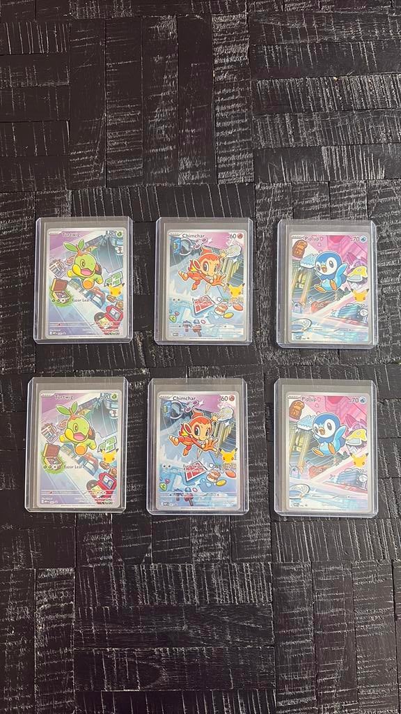 Pokemon First Partner Gen 4, Ophalen of Verzenden, Zo goed als nieuw, Meerdere kaarten