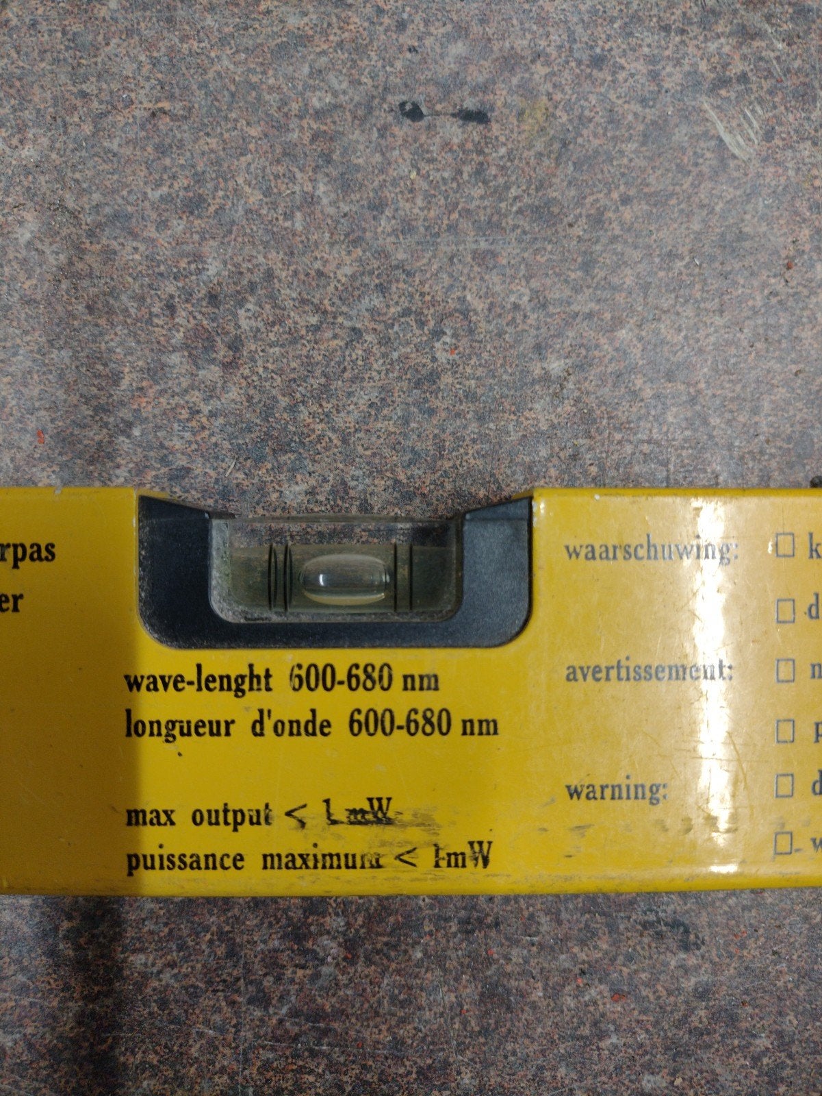 Waterpas, Ophalen of Verzenden, Gebruikt, Waterpas, Overige merken