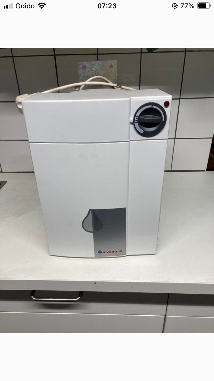 Inventum boiler, Ophalen, Boiler, Minder dan 20 liter, Minder dan 3 jaar oud