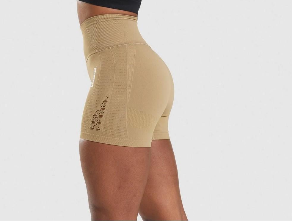 Energy seamlesss shorts (Gymshark), Kleding | Dames, Sportkleding, Zwart, Ophalen of Verzenden, Maat 34 (XS) of kleiner, Gymshark