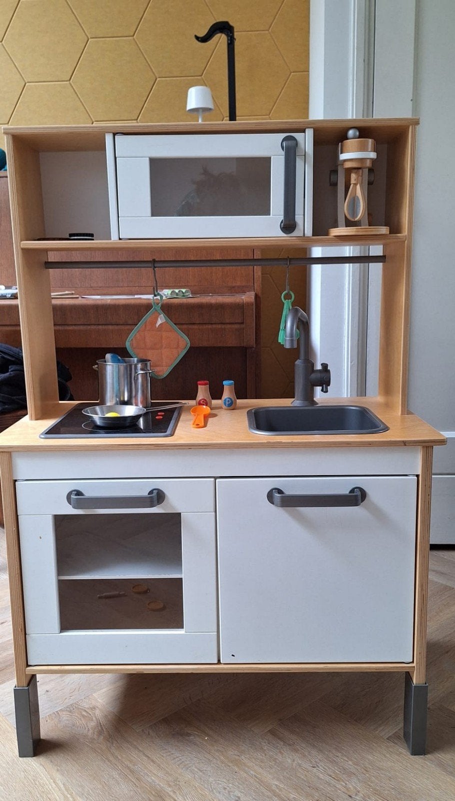 Ikea keukentje met heel veel accessoires, Ophalen, Gebruikt