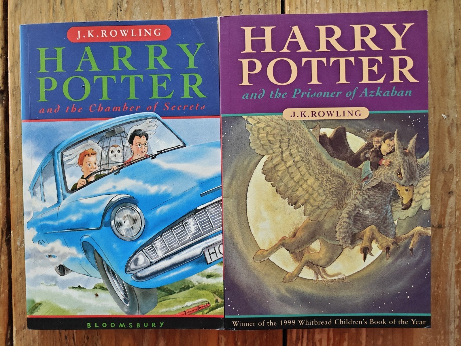 2  Engelse Harry Potter boeken., Ophalen of Verzenden, Zo goed als nieuw
