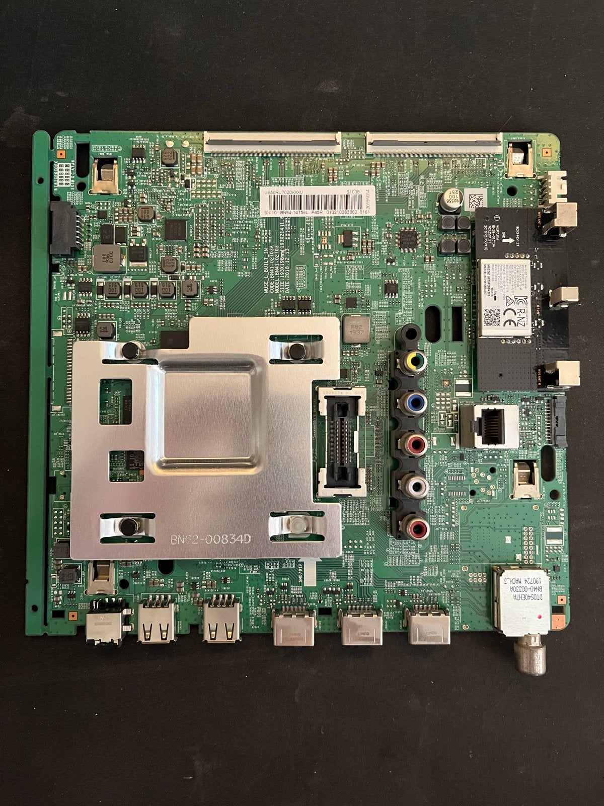 Samsung TV Mainboard BN94-14756L uit UE50RU7020W, Ophalen of Verzenden, Zo goed als nieuw