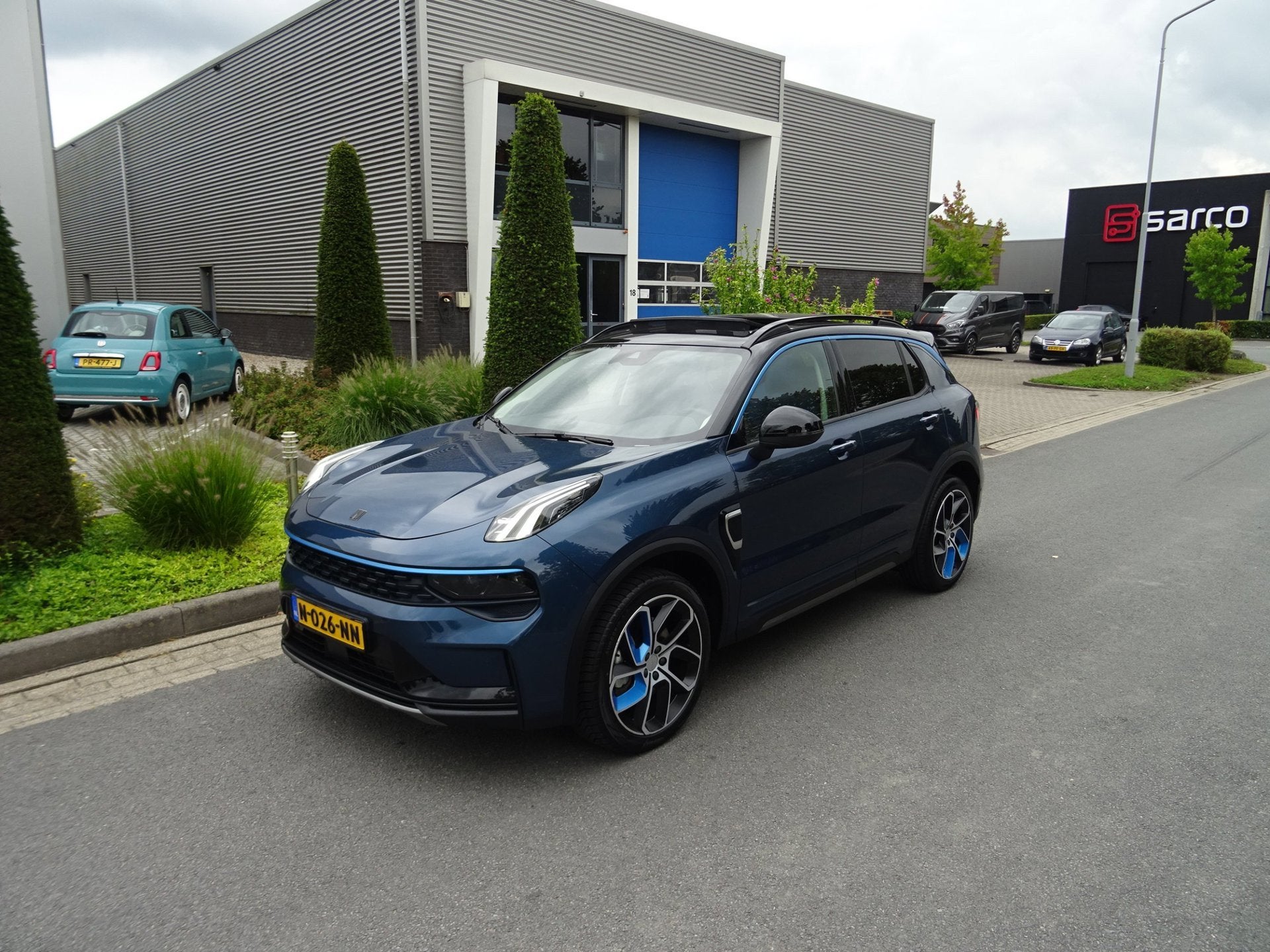 Lynk & Co 01 1.5 PHEV | Panorama I Infinity | Memory | 100%, Auto's, Stof, Blauw, 120 €/maand, Bedrijf