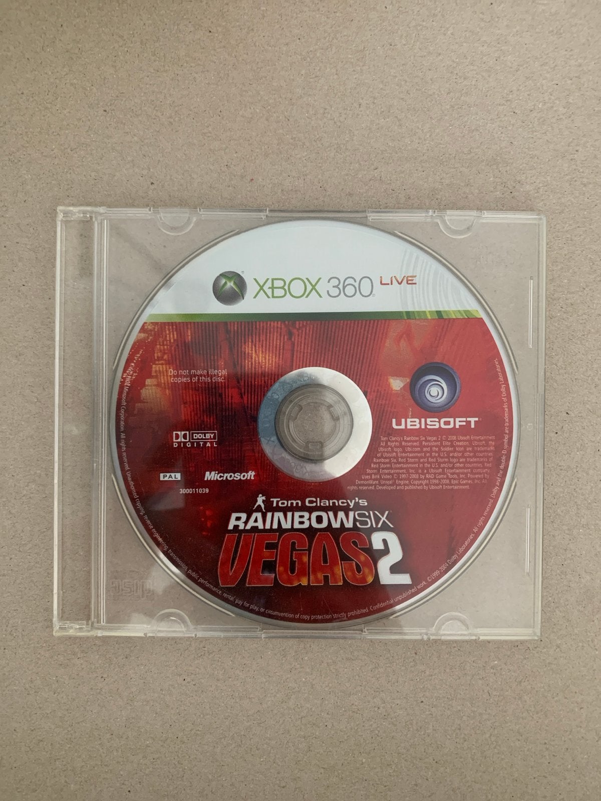 Tom Clancy's Rainbow Six Vegas 2 - Xbox 360 (disc only), Ophalen, Online, Gebruikt, Shooter