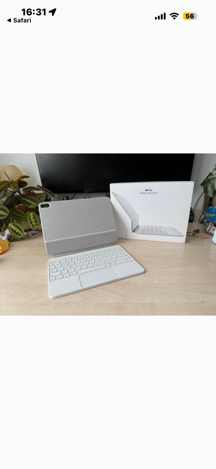 Apple Magic Keyboard voor iPad -nieuw, Computers en Software, Toetsenbord en muis-set, Nieuw, Ophalen of Verzenden, Draadloos