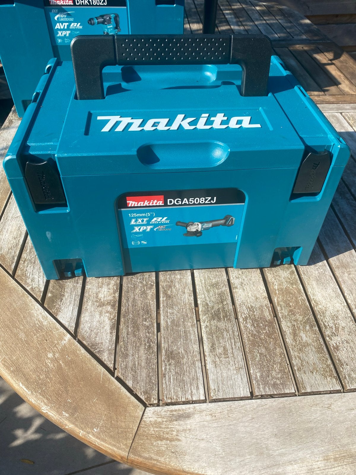 Lege Makita Mbox voor DGA508ZJ haakse slijper, Ophalen of Verzenden, Zo goed als nieuw