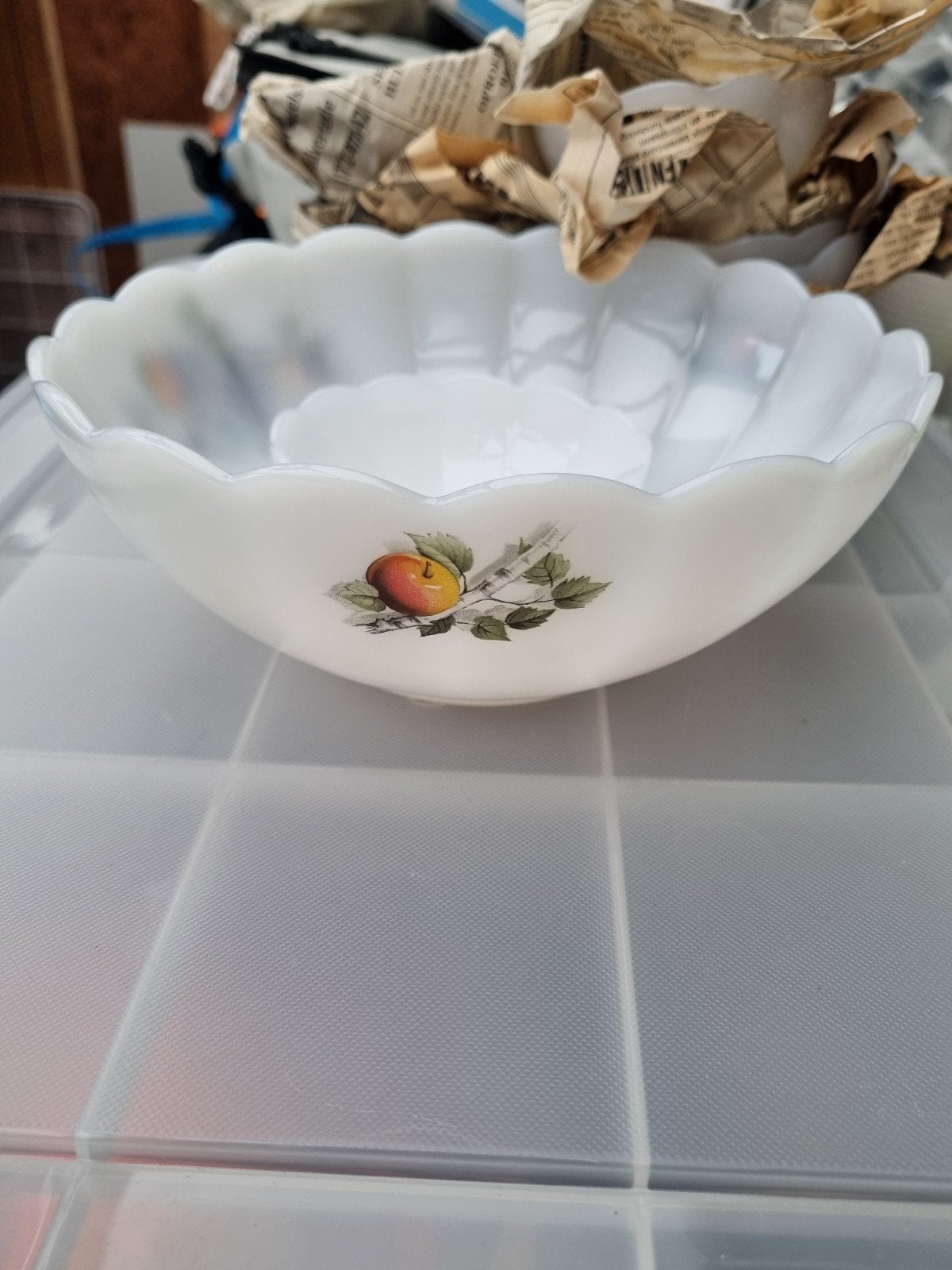 bowl schaal met schaaltjes, Ophalen of Verzenden, Glas, Overige stijlen, Schaal of Schalen