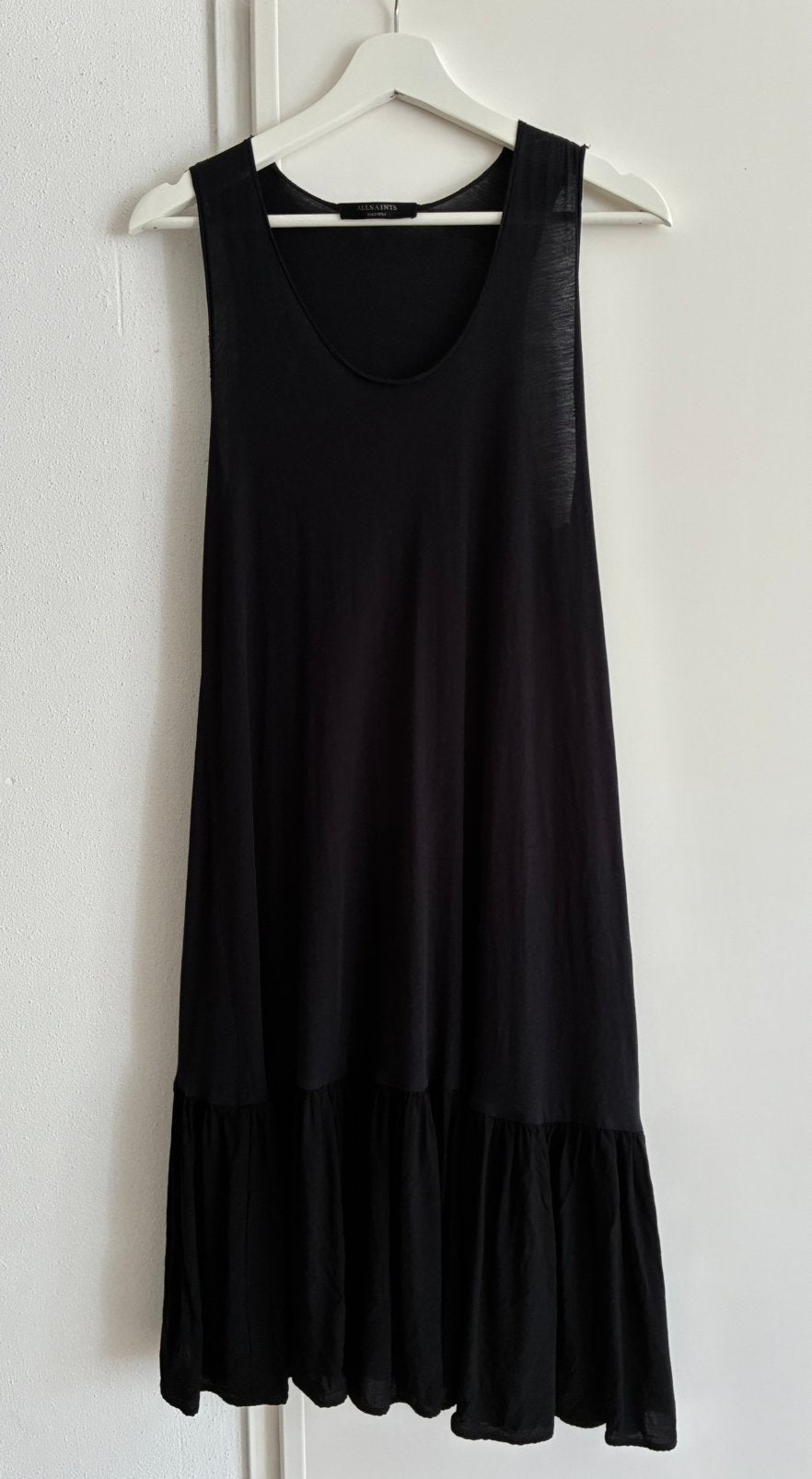 Jurk Allsaints maat M nieuw, Ophalen of Verzenden, Zo goed als nieuw, Zwart, Onder de knie