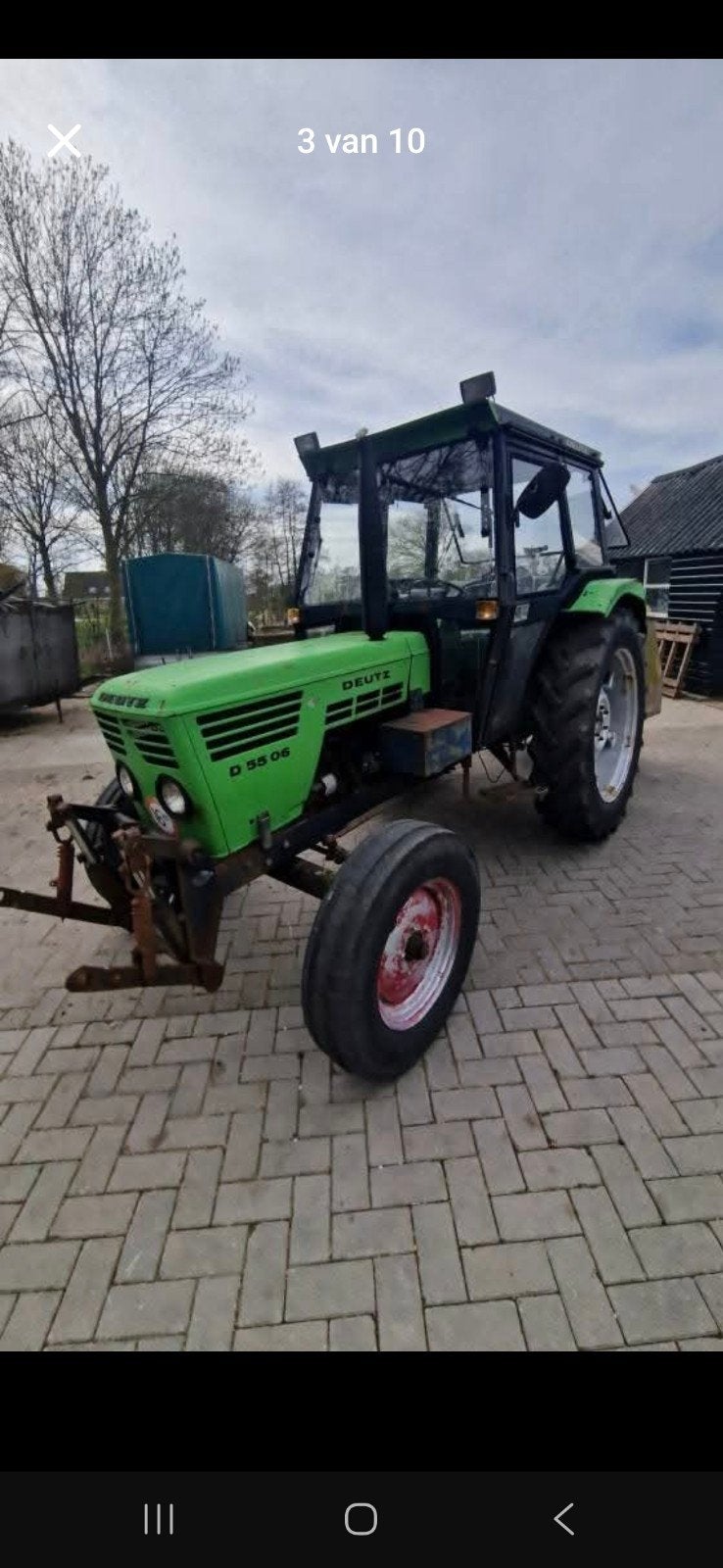 Deutz 5506, Zakelijke goederen, Agrarisch | Tractoren, Deutz - Fahr, tot 80 Pk, Gebruikt, Ophalen