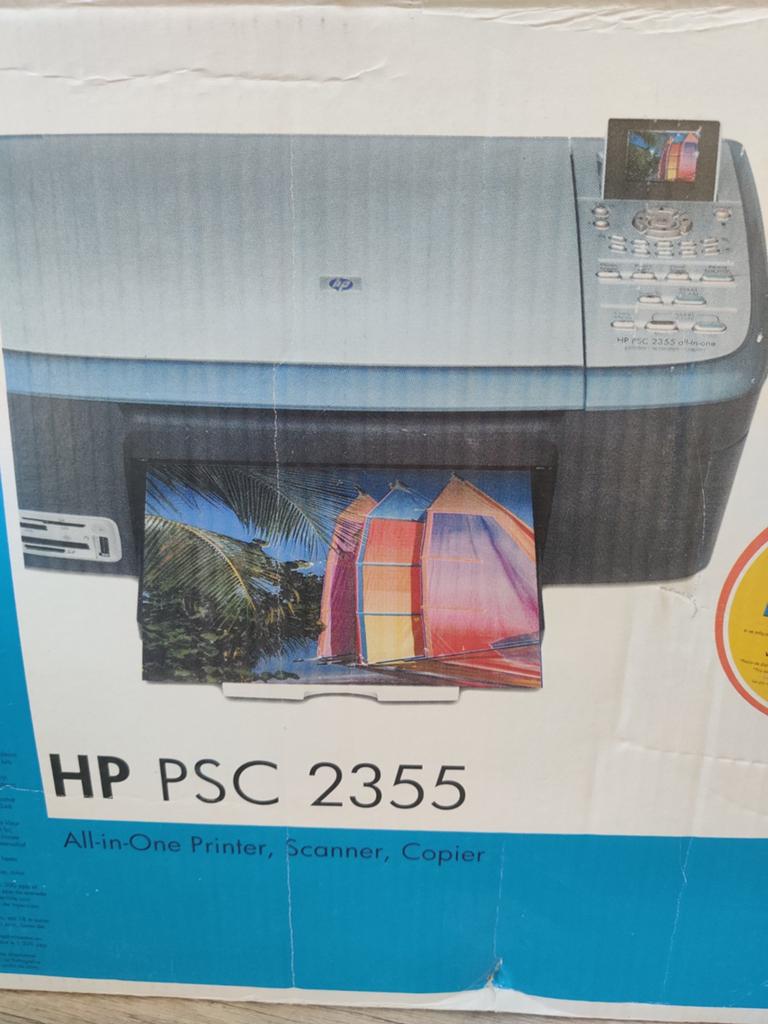 HP PSC 2355 All-in-One Printer, Scanner, Copier, Computers en Software, Printers, Ophalen, Kleur printen, Inkjetprinter, All-in-one