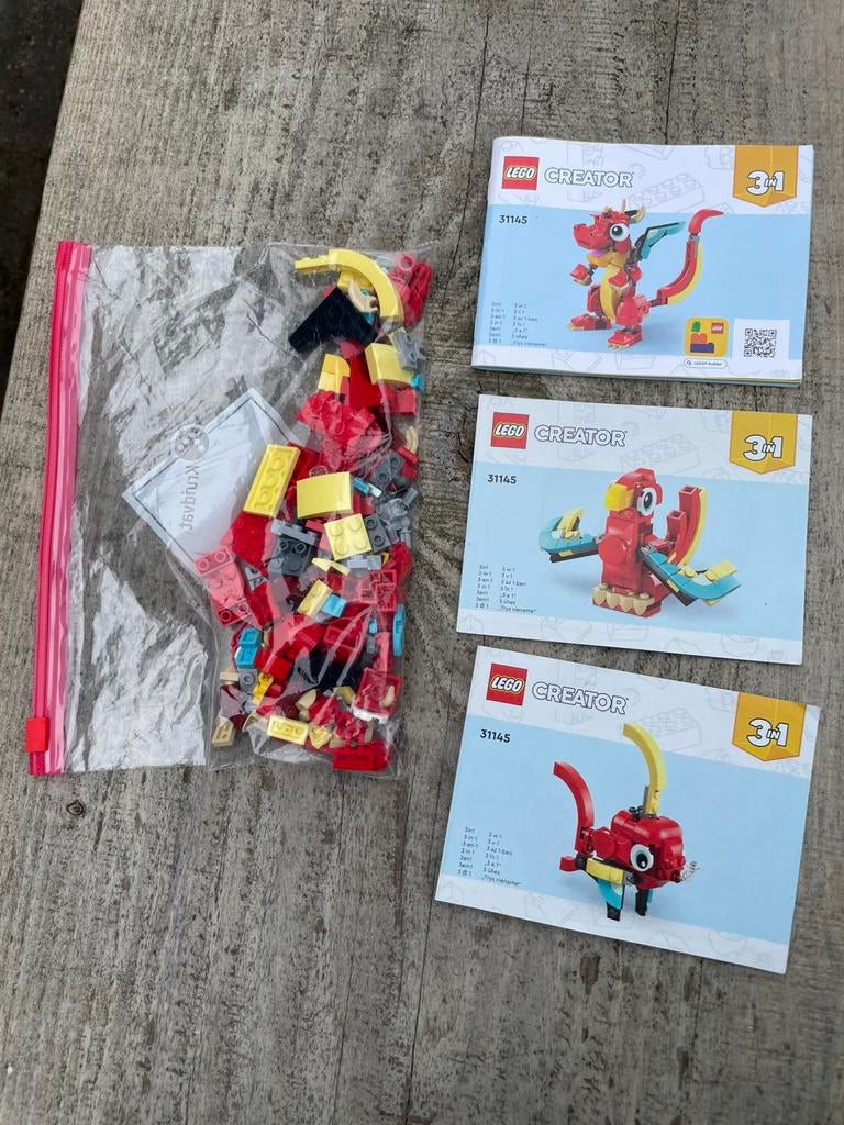 LEGO CREATOR 3in1 31145, Ophalen of Verzenden, Zo goed als nieuw