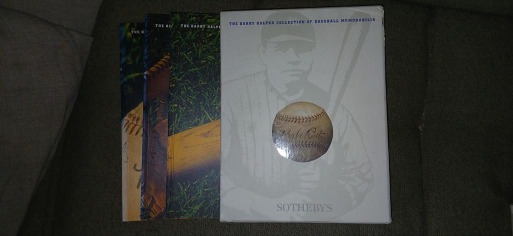 The Barry Halper Collection of Baseball, Ophalen of Verzenden, Zo goed als nieuw, Sotheby's, Balsport