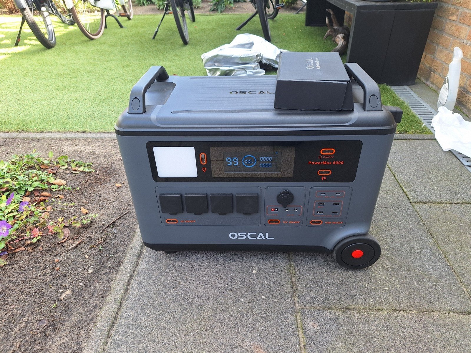 OSCAL PowerMax 3600 Draagbare Power Station/aggregaat, Ophalen, Zo goed als nieuw