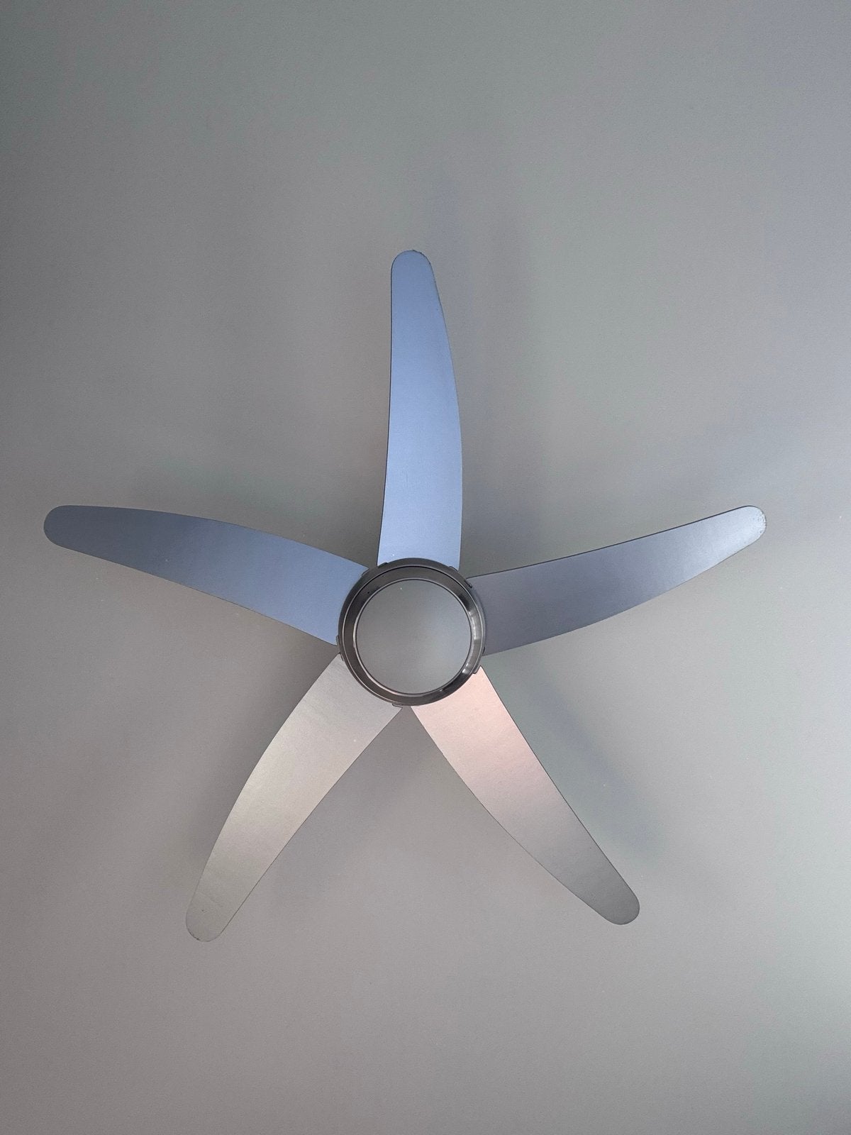 Plafondventilator met afstandsbediening en verlichting, Ophalen, Ventilator met afstandsbediening, Zo goed als nieuw, Plafondventilator