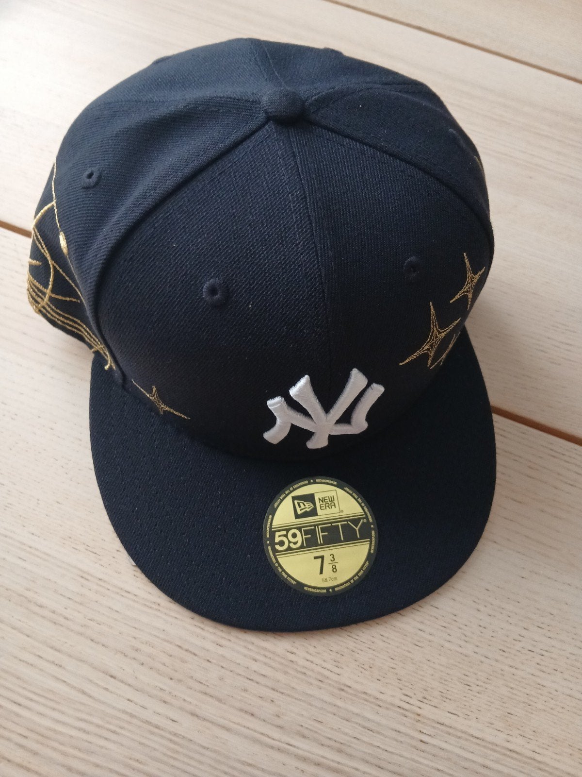 New Era 59Fifty New York Yankees Pet - Zwart/Goud, Ophalen of Verzenden, Nieuw, New Era, Pet