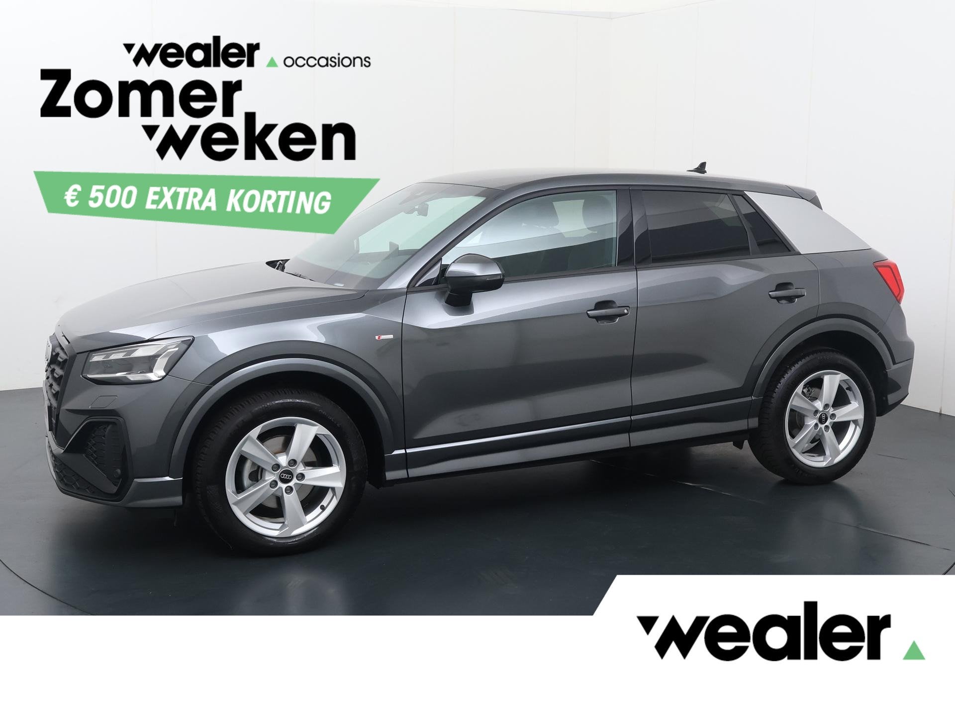 Audi Q2 35 TFSI S Edition | 150 PK | Automaat | Achteruitrij, Auto's, Audi, 12 maanden, 4 cilinders, Leder en Stof, Origineel Nederlands