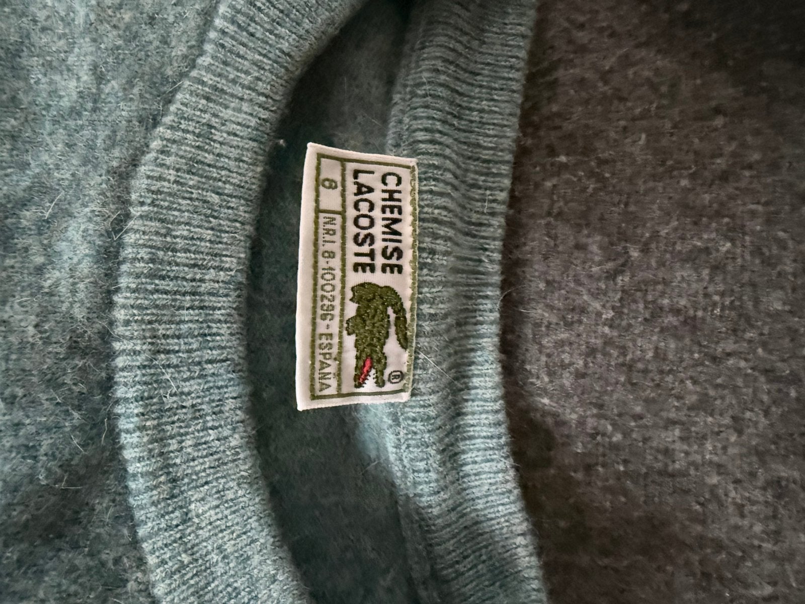 AANBIEDING Lacoste trui M, blauw, Ophalen of Verzenden, Zo goed als nieuw, Maat 48/50 (M), Blauw
