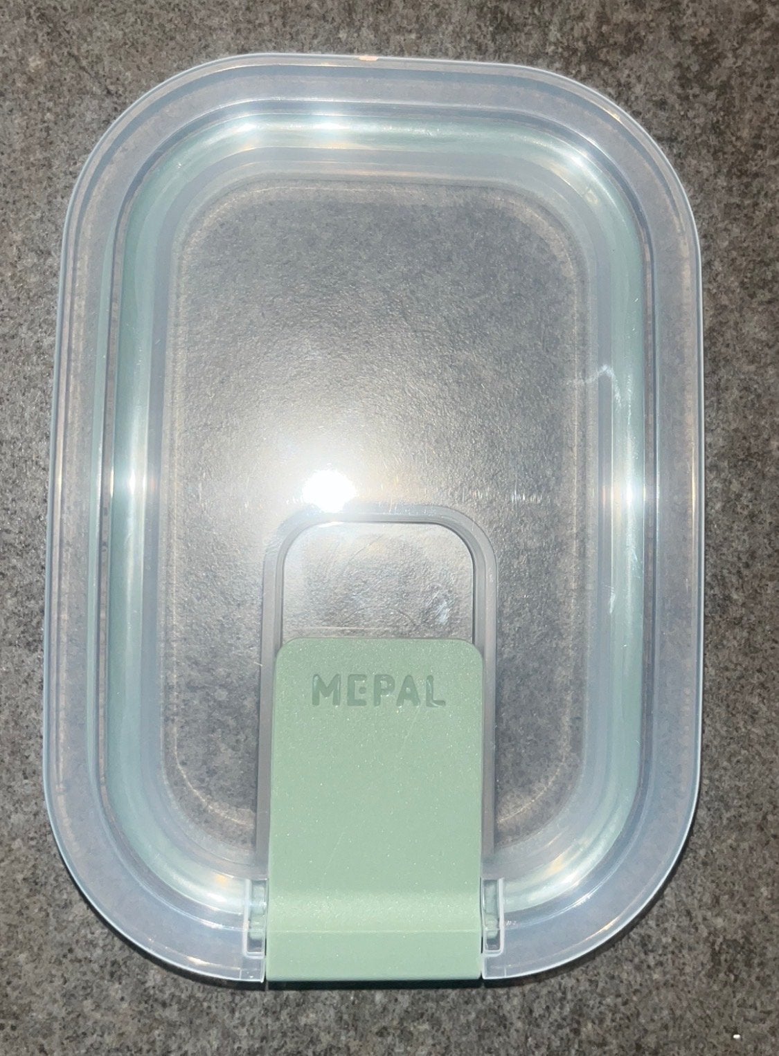 Mepal EasyClip vershoudbakje deksel - Zo goed als nieuw, Huis en Inrichting, Kunststof, Nieuw, Ophalen of Verzenden, Groen