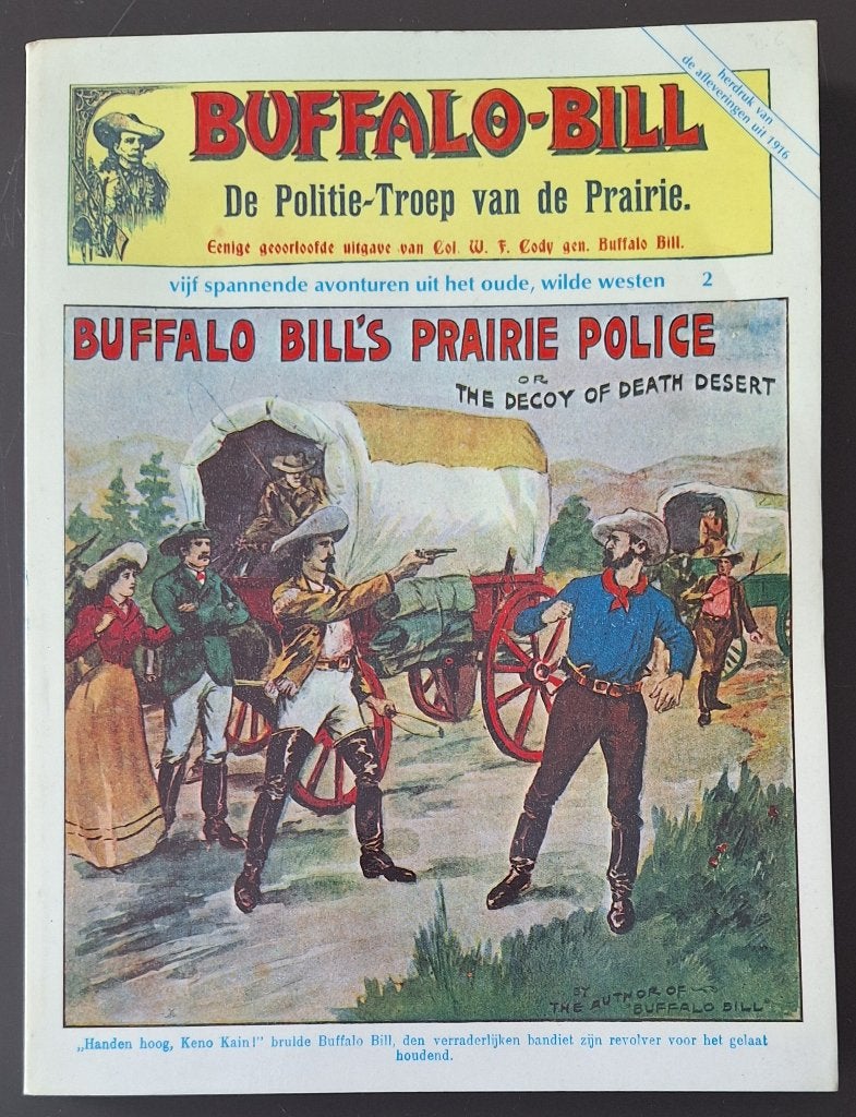 De avonturen van Buffalo-Bill 2 - 5 spannende avonturen, Ophalen of Verzenden, Gelezen, Colonel W.F. Cody