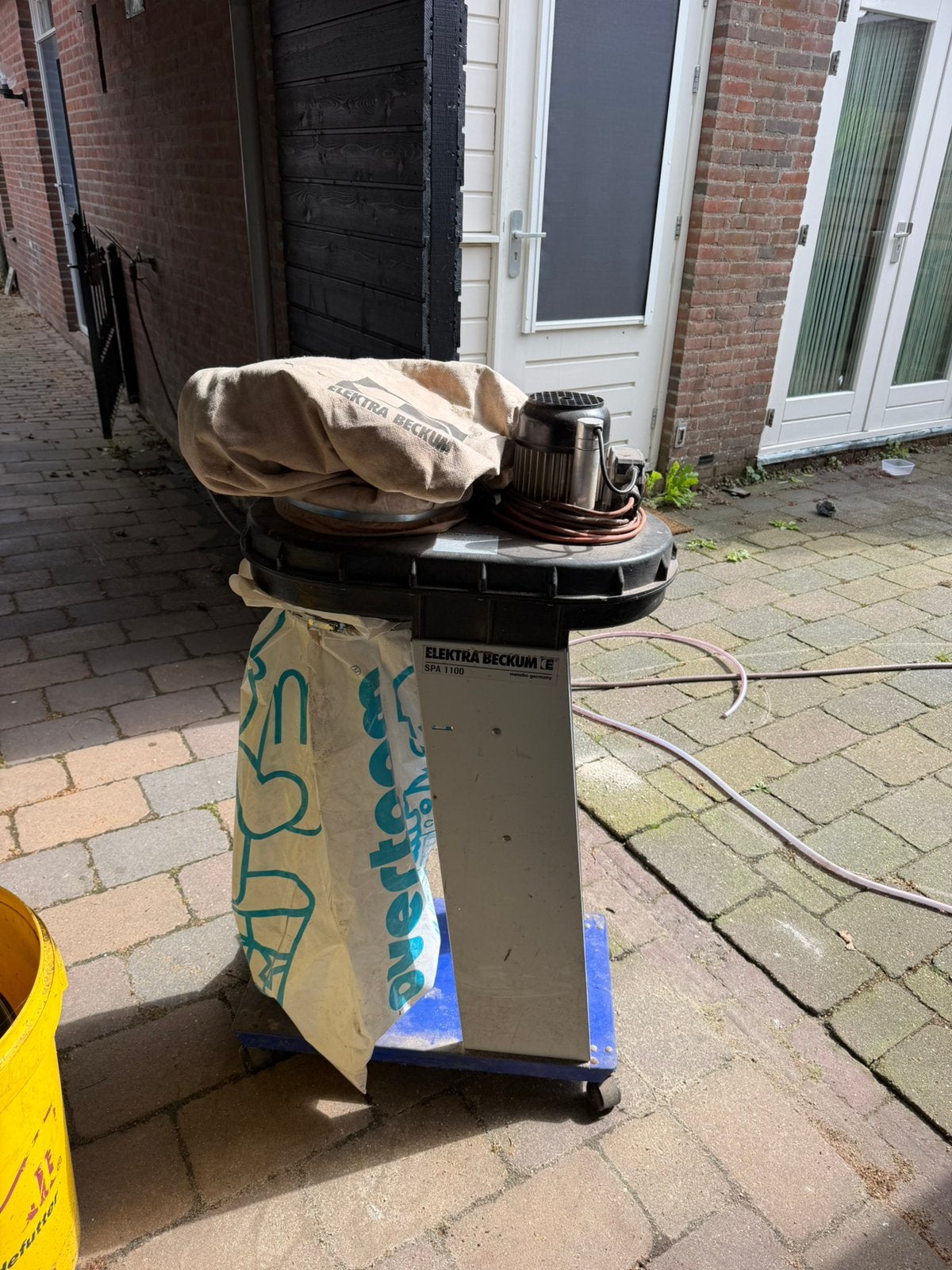 Afzuiging zaagsel, Ophalen of Verzenden, Zo goed als nieuw, Afzuiger