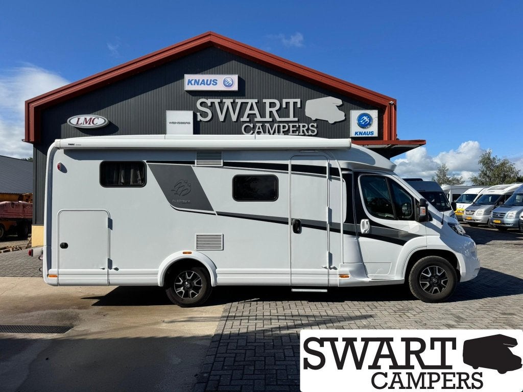 Knaus Van TI 650 MEG Platinum Selection, 2 persoons camper, Caravans en Kamperen, Campers, Standaard zit, Ringverwarming, Koelkast