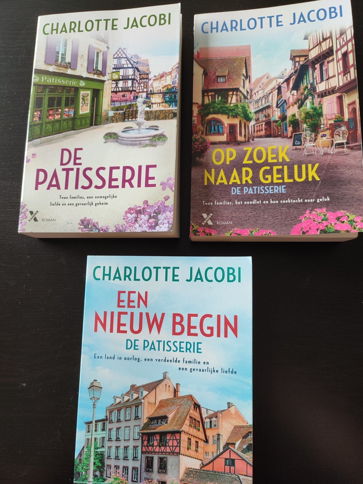De Patisserie Serie - Charlotte Jacobi (3 boeken), Ophalen of Verzenden, Zo goed als nieuw, Charlotte Jacobi, Nederland