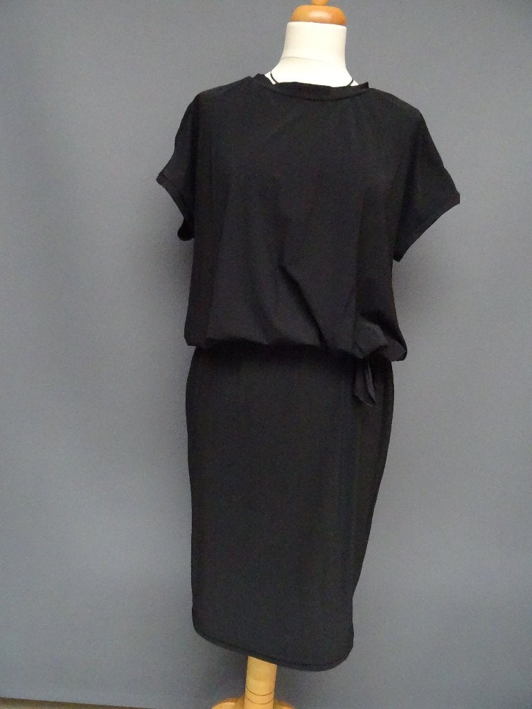 STUDIO ANNELOES maat XS, travelstof jurk., Kleding | Dames, Jurken, Studio Anneloes, Zwart, Ophalen of Verzenden, Zo goed als nieuw