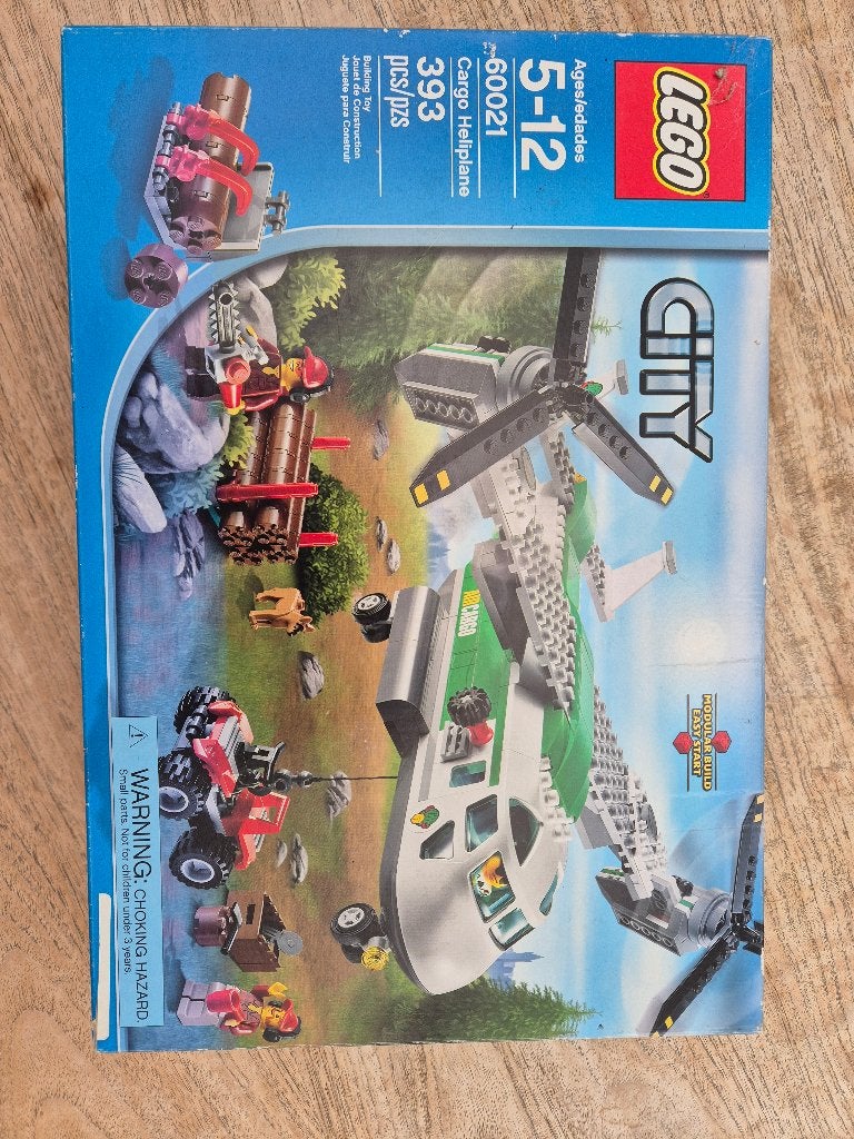 Lego City Cargo heliplane, Lego, Ophalen of Verzenden, Complete set, City