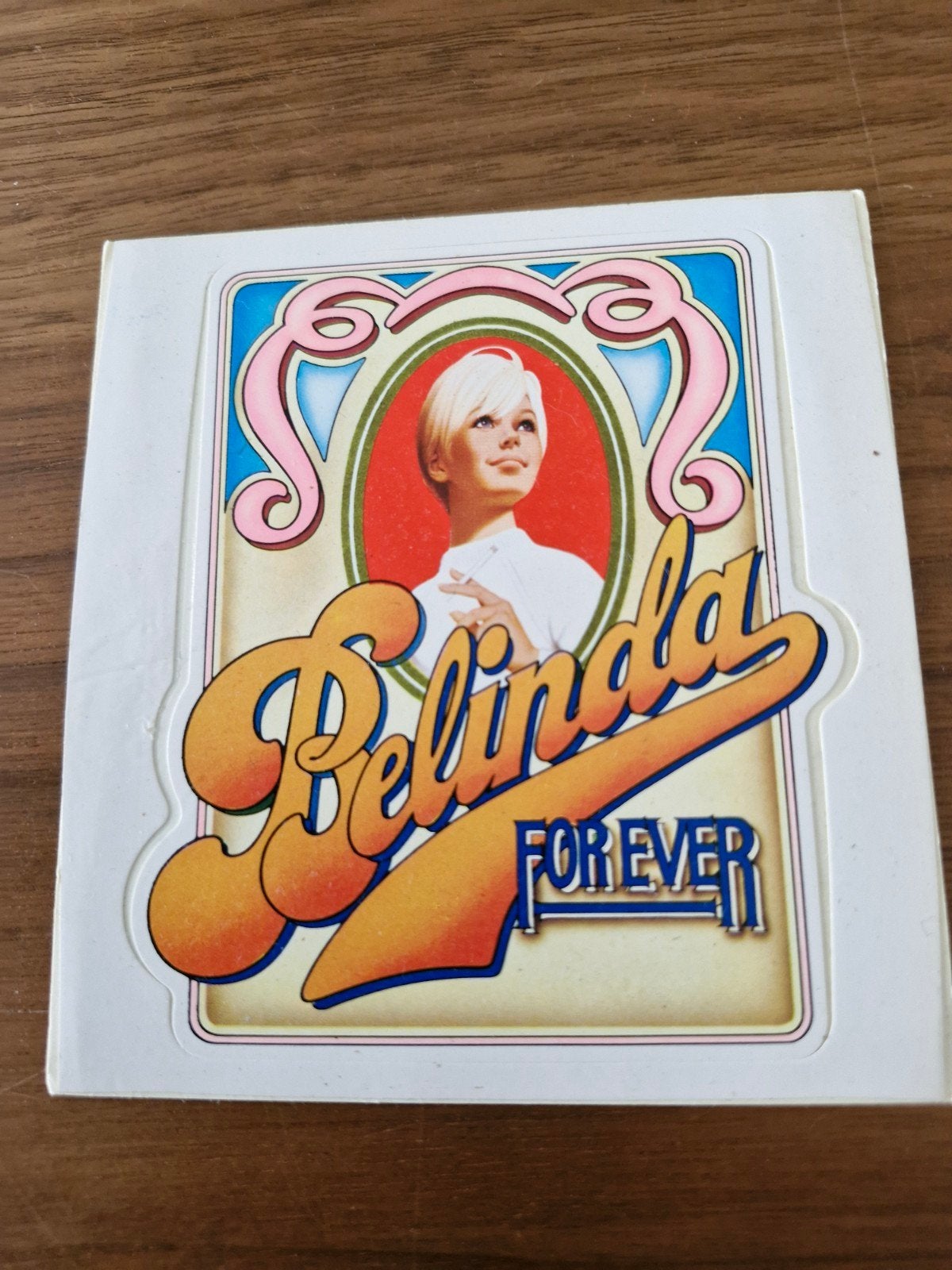10459 Vintage Belinda Forever Sticker, Ophalen of Verzenden, Zo goed als nieuw, Overige typen