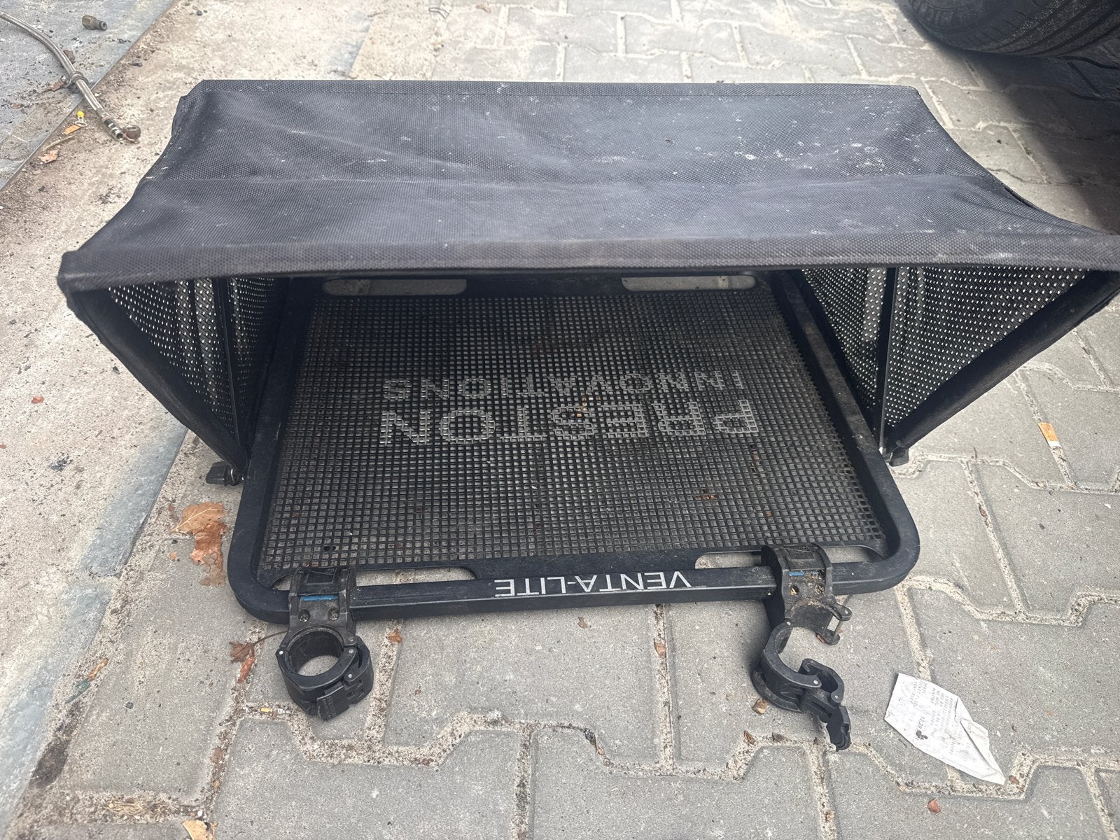 Preston Venta Lite aasplateau met regenkap 36mm, Ophalen of Verzenden, Gebruikt, Overige typen