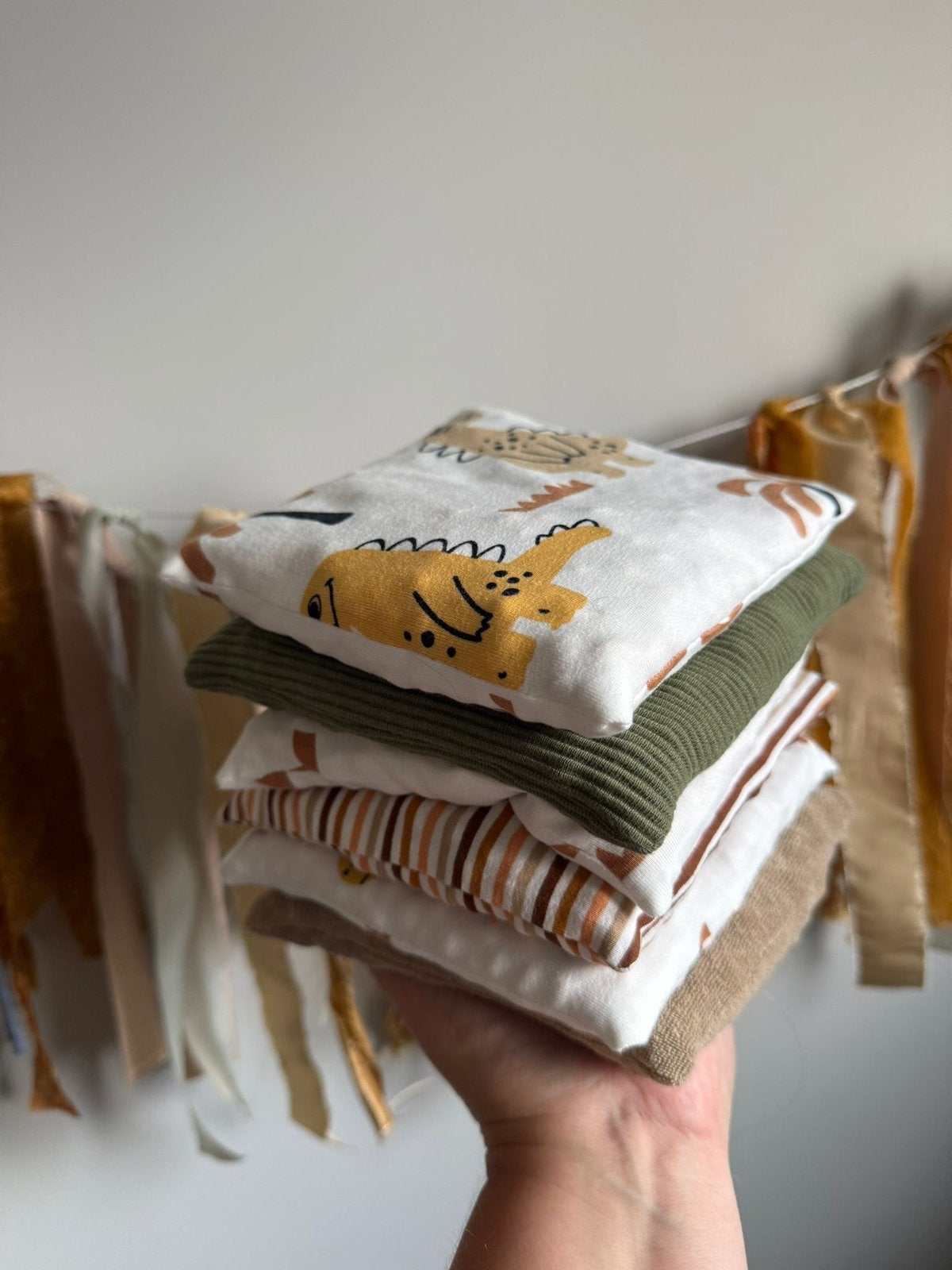 Sensorische pittenzakken | Dinosaurus | cadeau, Ophalen of Verzenden, Nieuw, Bouwen