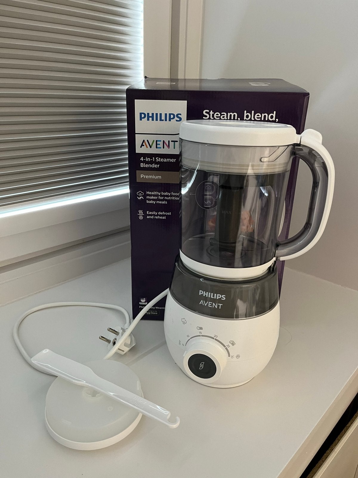 Philips Avent 4-in-1 Stomer en Blender voor Babyvoeding, Ophalen of Verzenden, Zo goed als nieuw, Blender