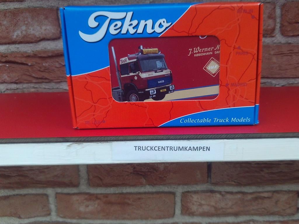 Tekno  Iveco  Turbostar  van  J. Werner  Nielsen., Ophalen of Verzenden, Nieuw, Bus of Vrachtwagen, Tekno