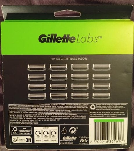 Gilette Labs + Gilette Labs scheermesjes + Philips One blade, Ophalen of Verzenden, Nieuw, Gehele gezicht, Verzorging
