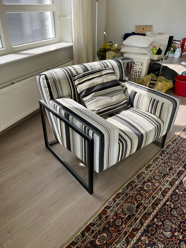Prachtige Leolux Window fauteuil, Huis en Inrichting, Fauteuils, Ophalen, 75 tot 100 cm, Zo goed als nieuw, 75 tot 100 cm