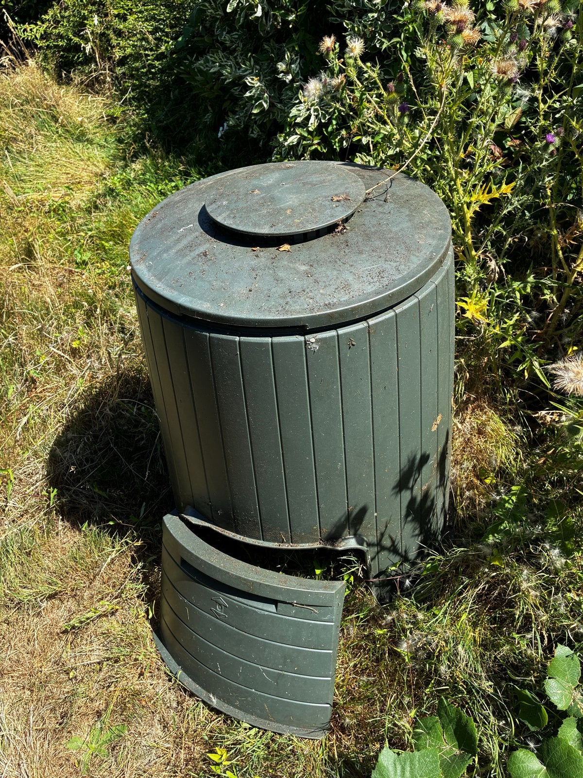 Gratis compostbak / composteerbak, Tuin en Terras, Overige Tuin en Terras, Gebruikt, Ophalen