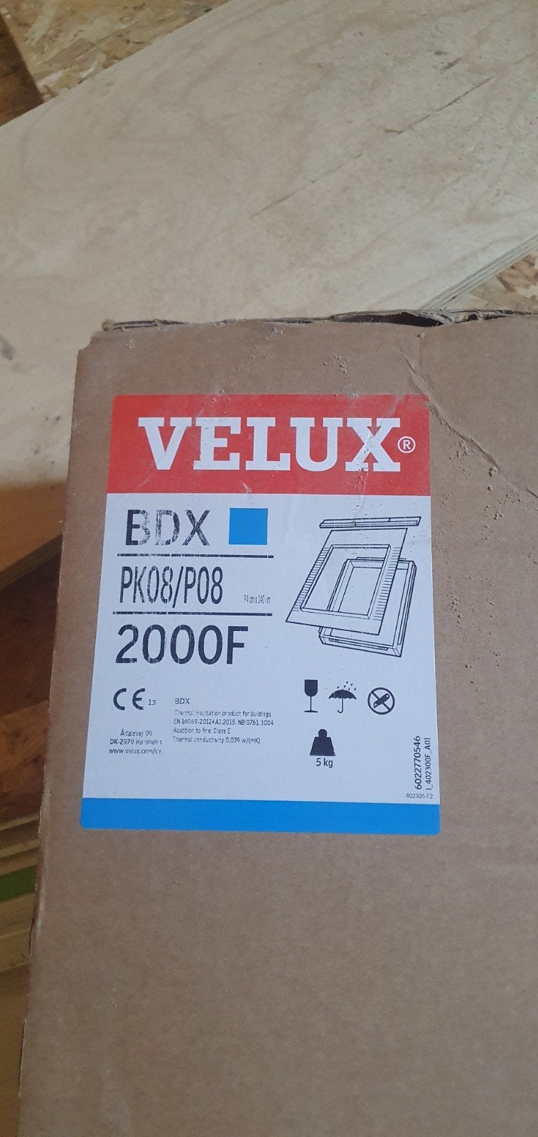 Te koop velux  isolatie pakket  BDX .tr, Ophalen, Nieuw, Dakraam