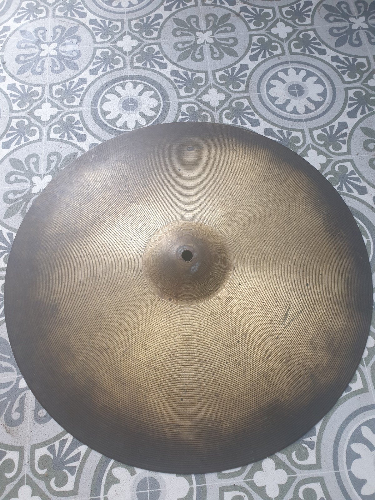 18 inch Meinl Meteor 32 Cimbaal Made in West-Germany, Muziek en Instrumenten, Ophalen, Gebruikt