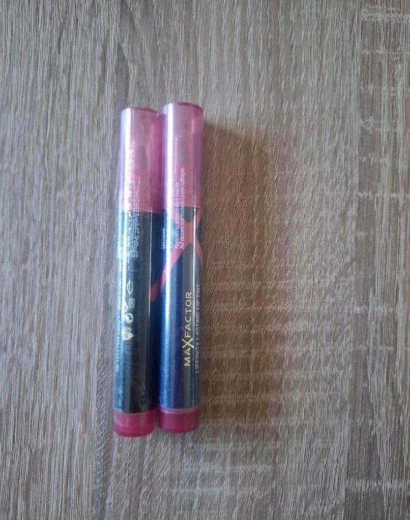 2 Max Factor Lipfinity lip Tint – 06 Royal Plum (advr 257), Lippen, Nieuw, Ophalen of Verzenden, Make-up